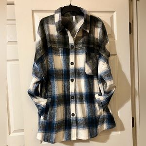 Zenana Flannel Shacket